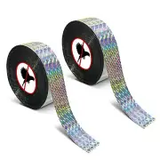 2 Rolls 300FT Reflective Bird Scare Tape Ribbon for Outdoor House Garden Patio