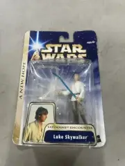Star Wars 2004 Saga HOF Luke Skywalker Tatooine Encounter D50