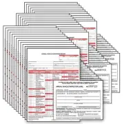 J. J. Keller 50-Pack, Annual Vehicle Inspection Report Form & Prenumbered Adh...