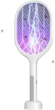 Life'Bea Electric Fly Swatter Racket, Mosiller 2 in 1 Smart Bug Zapper with U...