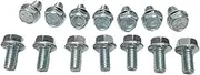 Z Whip SAE 14pc Differential Cover Bolt Kit 5/16-18 Flange Bolts Compatible with GM Olds Pontiac Buick 10-Bolt 12-Bolt 14-Bolt Ford 8.8 7.7 DANA 25 27 30 35 44 Spicer 20 Rear Ends Standard Threads