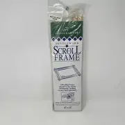 Needlework Scroll Frame Homecrafters 6" x 12" ~ New In Package ~ Crafts Sewing
