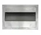 Velox 220mm Front and Back Open Letterbox Aust Made Aluminium garden NEW
