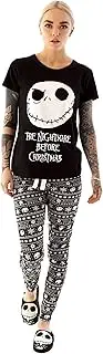 [Disney] Nightmare Before Christmas Pyjamas Womens Skellington PJ Top Trousers