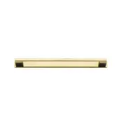 Cali Cabinet Pull With Backplate Polished Brass Ctc 256Mm