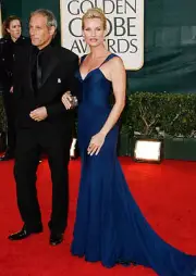 Michael Bolton Nicollette Sheridan at The 63rd Golden Globe Awards- Old Photo