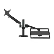 Adjustable Desktop Stand for 17-32 and 12-17 Monitors - Aluminum