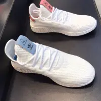 在飛比找蝦皮購物優惠-Adidas X Pharrell Tennis HU 白粉