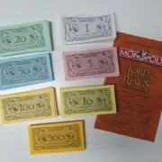 Monopoly Lord Of The Rings Trilogy Money Replacement Piece Instructions 2003