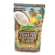 Unsweetened Coconut Flakes - Coconut Flakes Unsweetened Organic, Organic
