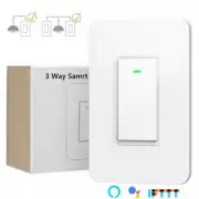 USED Smart Wi-Fi Light Switch Single Pole/3-Way Switch Work Alexa Google Home