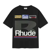 [RHUDE] Petrol Patch Tee
