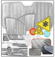 Fahrerhaus Thermomatte Sonnenschutz für MAN TGE VW Crafter 2018-2024