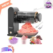 Shaved Ice Snow Cone Machine with 2 Reusable Plastic Ice Mold Cups, New
