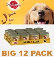 Pedigree - 5 Meats Wet Dog Food Cans 12 x 700g Pack