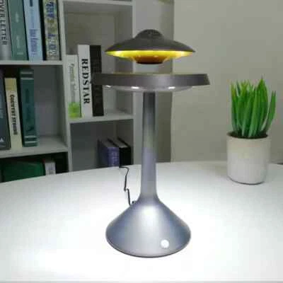 Smart 3D Surround Sound Wireless Charging Bluetooth Speaker LED Table Lamp New