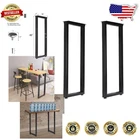 Sleek Heavy Duty Metal Table Legs 40-Inches - Perfect for Dining, Bars, Desks