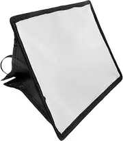 Homoyoyo Top Flash Light Camera Softbox Portable Flash Diffuser Made of Fabric Iron Durable Ideal for Photography