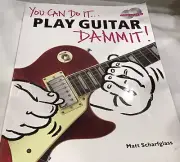 You Can Do It: Play Guitar! 2004 New With 2 CDs