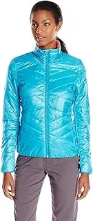 [Spyder] Women's Curve Jacket, Riviera/Bryte Pink, Large