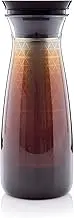 TUPPERWARE Brand Cold Brew Carafe - Coffee & Tea Container with Cover - Includes Brewing Mesh - Easy to Clean & Drain - BPA Free