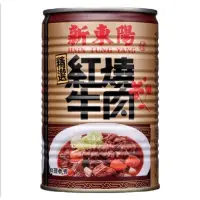 在飛比找蝦皮購物優惠-【現貨】新東陽 紅燒牛肉罐頭 440g/罐