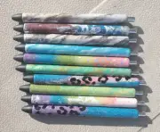 Custom Glitter epoxy pens inkjoy