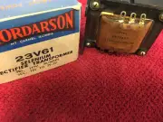 23V166 THORDARSON TRANSFORMER PRI 115V SEC 40VCT-20VCT 10V 10 MADC NEW OLD STO
