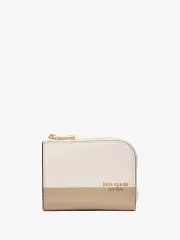 Devin Colorblocked Zip Card Case
