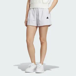 adidas 短褲 女款 運動褲 TECH WV SHORTS 白 IM8828