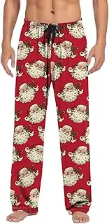 [Generic] Boy Sock Mens Casual Pants Pajama Pants With Drawstring And Pockets Bedroom with