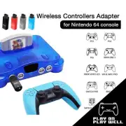 Wireless Game Controllers Adapter for Nintendo 64 Console to PS3 PS4 PS5 Switch