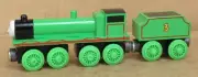 EARLY Thomas the Tank Engine & Friends Wooden Railway "Henry" 1994 *NEAR MINT*