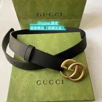 在飛比找蝦皮購物優惠-免運 GUCCI 古馳皮帶 409417 2CM 41451