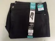 Buffalo David Bitton Soft Stretch High-Rise Jeans Black Size 24