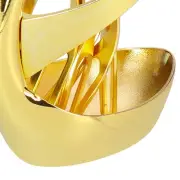 Elegant Mini Zinc Alloy Fruit Forks and Spoon Set with Swan Base for Home