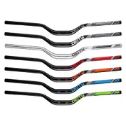 Deity Highside Handlebar 760 x 50mm Rise 31.8mm Bore Blue