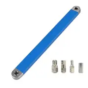 Extension Wrench Set Offset Ratchet Spanner Extender With Adapters Socket