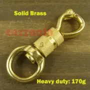 Panic snap Solid Brass horse quick release hook equestrian swivel eye KC025