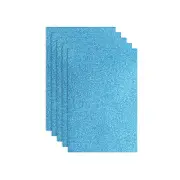 5Pcs Light Blue Foam Sheets, 8"x12" Self-Adhesive EVA Foam Sheets(1.5mm Thick)