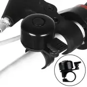 Bike Bicycle Bar Strape type Bell Ding - Black NEW ` μ μм эγ ~ T1P1