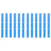 2x 6pc Colourhide 30cm Bindermate Ruler For Ring Binder/Arch Files Classic Blue