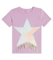 [Stella McCartney Kids] Stella McCartney Kids Cotton jersey T-shirt Y 4 purple