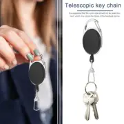 Fly Fishing Carabiner Zinger Retractor Tool Gear Holder Retractable Nylon Cord