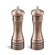 Salt and Pepper Grinder Set, Manual Salt and Pepper Mills Food Grade ABS Retr...