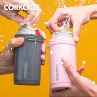 在飛比找ETMall東森購物網優惠-【美國CORKCICLE】啤酒裝酷套-玫瑰石英粉 2653A