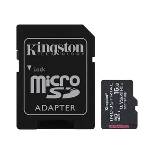 新風尚潮流 【SDCIT2/16GB】 金士頓 16GB Micro-SD 工業用 記憶卡 pSLC 模式 3年保固