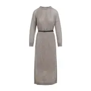 [Brunello Cucinelli] Brunello Cucinelli-Long Dresses Nude & Neutrals-Donna S STAND