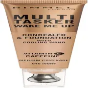 Rimmel Multi-Tasker Wake Me Up, 40 Ivory, Concealer & Foundation, Brightens, ...