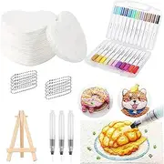 Magic 3D Foam Texture Painting Kit, DIY Puffy Art Set, Square/Circle/Heart DIY Foam Texture Painting Paper, Puffy Popcorn Drawing Texture Kit, Magic Puffy(Heart-Shaped)